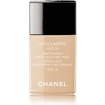 Chanel Vitalumière Aqua Béžový podkladová báze na obličej SPF151 91 caramel 30 ml – Zboží Dáma