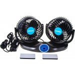 Ventilátor DUO na palubní desku 12V s ionizátorem - FA5112 | Zboží Auto