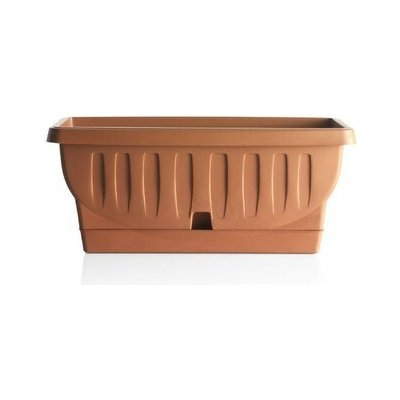 Bama Květináč 51,5 x 21,5 x 23 cm plast terakota – Zboží Mobilmania