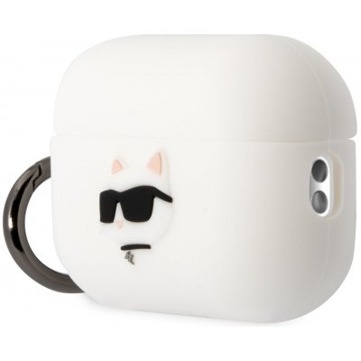 Karl Lagerfeld AirPods Pro 2 cover Silicone Choupette Head 3D KLAP2RUNCHH – Zboží Živě