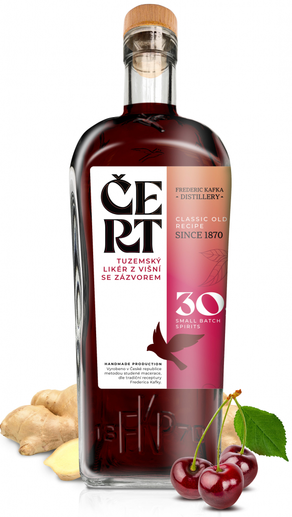 Frederic Kafka Distillery FK Distillery Frederic Kafka Čert 30% 1 l (holá láhev)