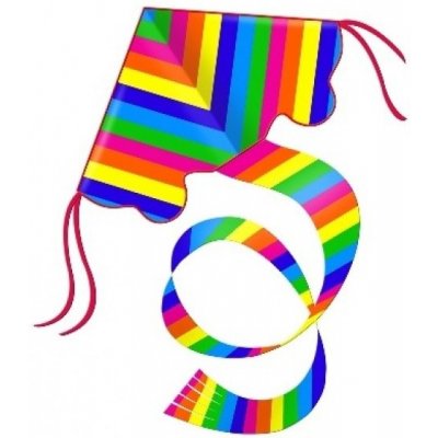 Günther Rainbow jednošňůrový Polyester 97x58cm – Zboží Dáma