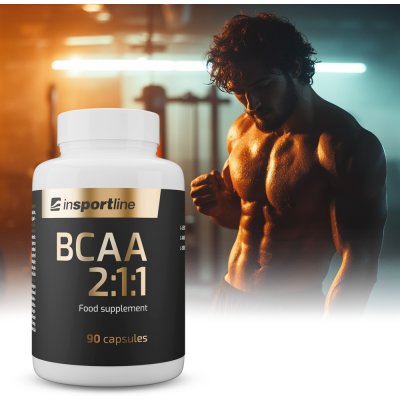 inSPORTline BCAA 2:1:1, 90 kapslí – Hledejceny.cz