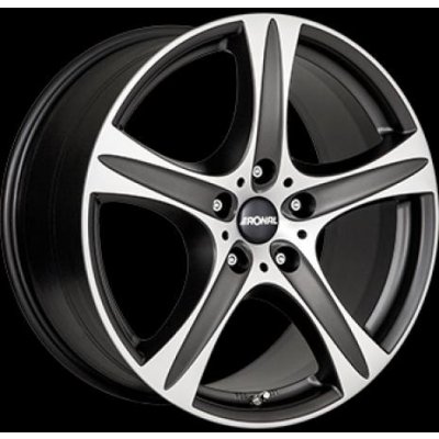 Ronal r55 9x19 5x120 ET40 black polished – Hledejceny.cz