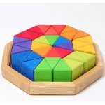 Grimm's Kostky puzzle mozaika osmihran 32 ks – Zboží Dáma