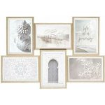 Bílý rámeček Moly na 6 fotografií – Zboží Dáma