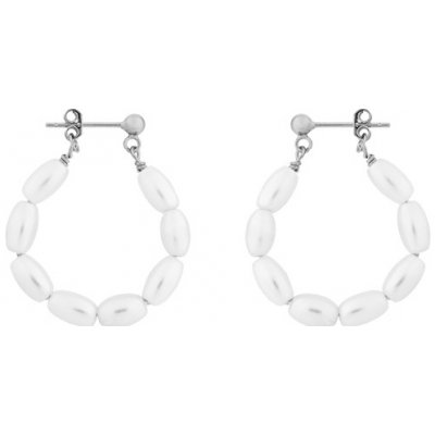 Franco Bene Perličkové náušnice stříbrné 466 – Sleviste.cz