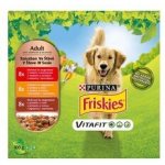 Purina Friskies Adult Multipack hovězí kuře & jehněčí v šťávě 24 x 100 g – Hledejceny.cz