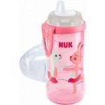 NUK first choice kiddy cup láhev růžová se zajíčky 300 ml – Zboží Mobilmania