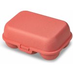 Nádoba na vajíčka EGGS TO GO MINI, na 6 vajec, korálová barva, KOZIOL červený – Zboží Mobilmania