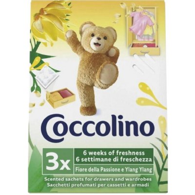 Coccolino vonné sáčky Profumo Passion fruit & Ylang Ylang 3 ks – Hledejceny.cz