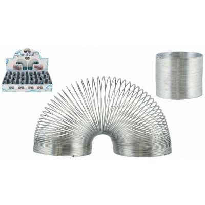 Teddies Spirála pružina kov průměr 5,5cm ve fólii – Sleviste.cz