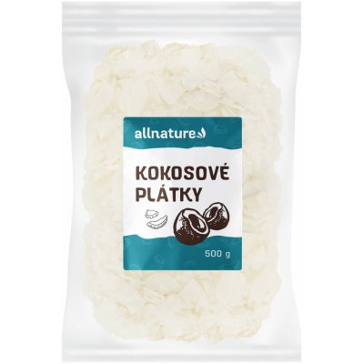 Allnature Kokosové plátky 500 g – Zboží Dáma