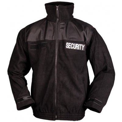 Mil-Tec Bunda Security Fleece černá