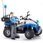 Bruder 63010 Policejní čtyřkolka s figurkou policistky POLICIE – Zboží Mobilmania