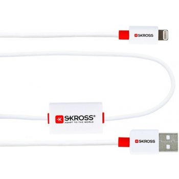 SOLIGHT DC21 SKROSS alarm USB SKROSS BUZZ Micro USB, akustické upozornění, délka 1m, pro nabíjení a přenos dat