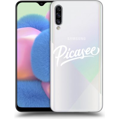Pouzdro Picasee silikonové Samsung Galaxy A30s A307F - Picasee - White čiré – Zbozi.Blesk.cz