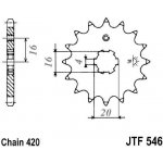 JT Sprockets JTF 546-14 | Zboží Auto