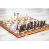 Šachy šachy dřevěné královské