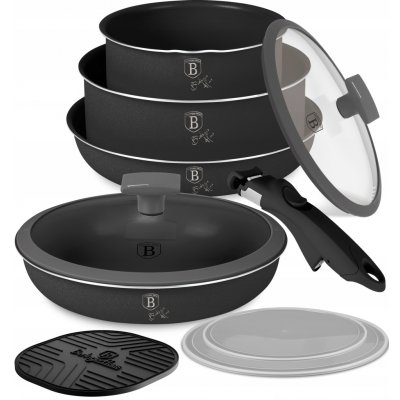 BerlingerHaus Sada hrnců 9dílná BH8256 Antracit – Hledejceny.cz