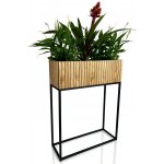 Flexistyle Stojan na květiny Fiorino Loft dub 62 x 22 x 80 cm – Zboží Dáma
