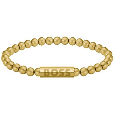 Hugo Boss Pozlacený náramek s korálky Sphere 1580666 19 cm – Sleviste.cz