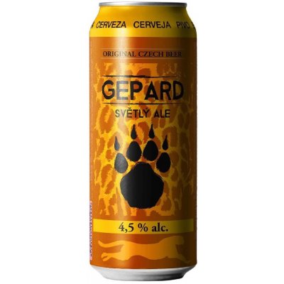 Konrad Gepard světlé ALE 4,5% 0,5 l (plech)