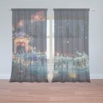 Sablio Záclony Cirkus: 2ks 150x250cm – Hledejceny.cz