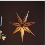 Markslöjd Hvězda GLITTER E14 6 W bronzová 75 x 75 x 23 cm – Hledejceny.cz