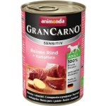 Animonda GranCarno Sensitiv Adult hovězí s bramborami 400 g – Hledejceny.cz