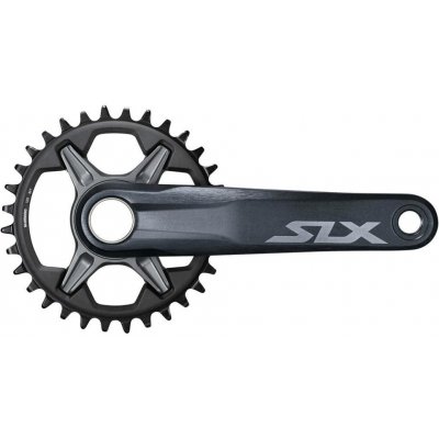 SHIMANO kliky - SLX M7100-1 175mm - šedá – Zboží Dáma