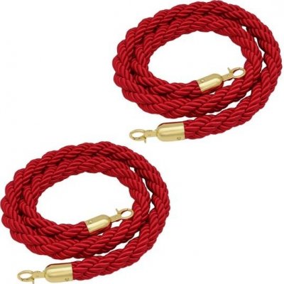 Hosifiy 2ks 5m červené drátěné lano – Sleviste.cz
