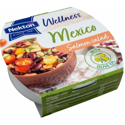 Nekton tuňákový salát Wellness mexico 160 g – Hledejceny.cz