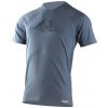 Pánské sportovní tričko Lasting pánské Merino triko s tiskem HILL modré