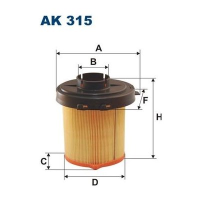 Vzduchový filtr Filtron AK315 – Hledejceny.cz
