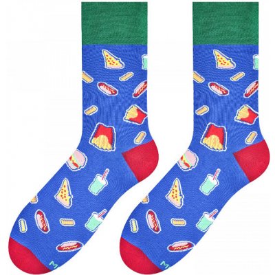 ponožky Jídlo šedá – Zboží Mobilmania