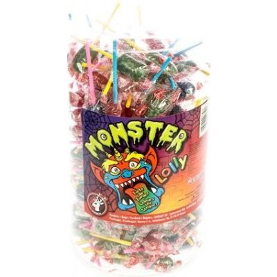 Kaumy Lolly Monster lízátka barvící 150x10 g