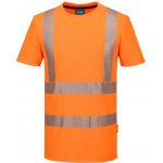 Portwest tričko KX301 Hi-Vis reflexní krátký rukáv Oranžová 5XL – Zboží Dáma