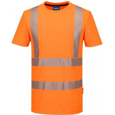 Portwest tričko KX301 Hi-Vis reflexní krátký rukáv Oranžová 5XL – Zboží Dáma
