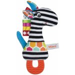 Hencz Toys Edukační hračka s pískátkem kousátkem ZEBRA – Zboží Dáma