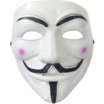 Maska Anonymous Vendeta bílá – Zboží Dáma
