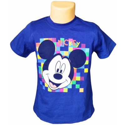 Cottonland chlapecké tričko MICKEY krátký rukáv modrá – Hledejceny.cz