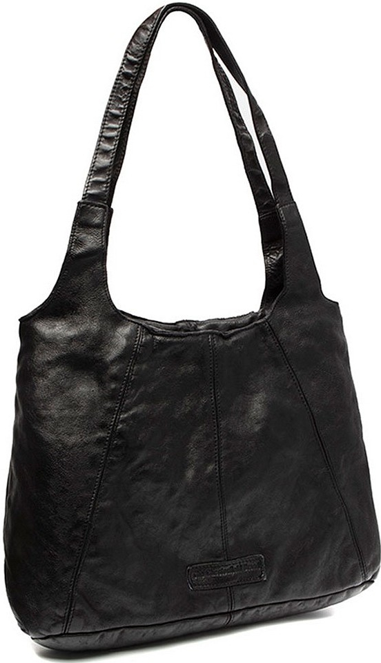 The Chesterfield Brand kožená kabelka přes rameno hobo bag Marseille C48.116800 černá