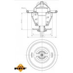 Termostat, chladivo NRF 725214 – Sleviste.cz