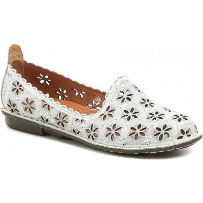 Urban Ladies 242-25 bílé dámské mokasíny – Zboží Dáma