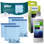 Sillar Philips Saeco 4 ks + odvápňovač Philips – Zboží Mobilmania