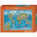 Heye Úžasný svět 2000 dílků – Sleviste.cz