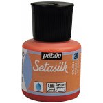 Barva na hedvábí PÉBÉO Setasilk lososová 45 ml – HobbyKompas.cz