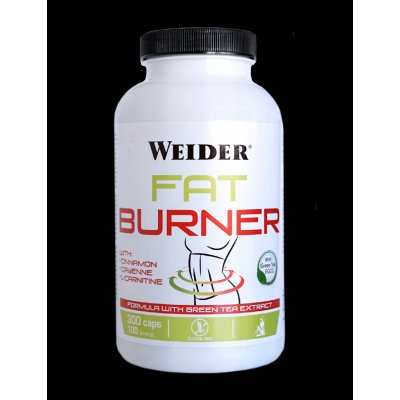 Weider Fat Burner with Green Tea 300 kapslí – Sleviste.cz