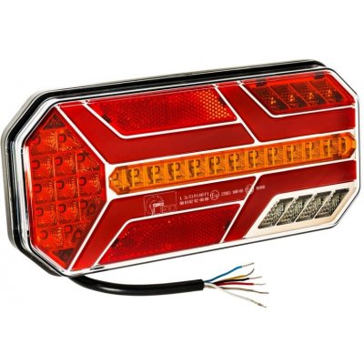 Zadní Levé Světlo 235x110x32mm Led Tl 5 Funkcí Neon 12v 24v – Zboží Mobilmania